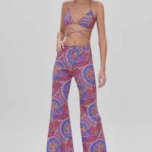 Alexia Salima Pants Set High Waist Bell Bottom